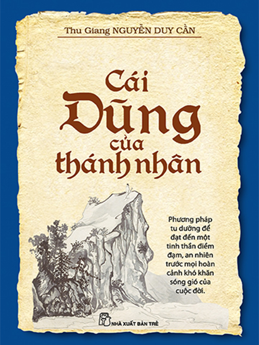 Thu Giang Nguyễn Duy Cần作のCái dũng của thánh nhânの作品詳細 - 貸出可能